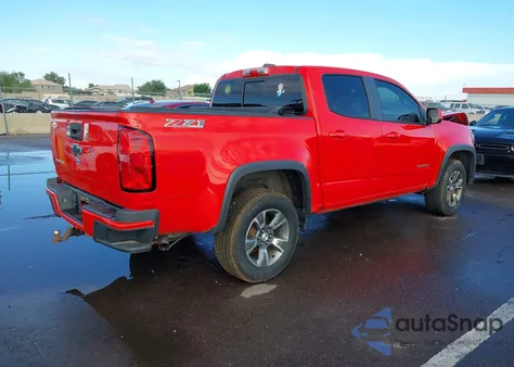 2016 Chevrolet Colorado Z71 from USA, damaged, VIN 1GCGTDE35G1232291